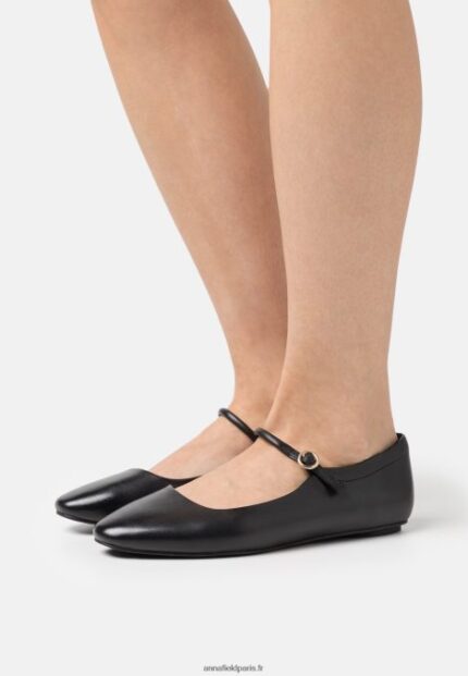femmes ballerines noires 006BT2124 Anna Field