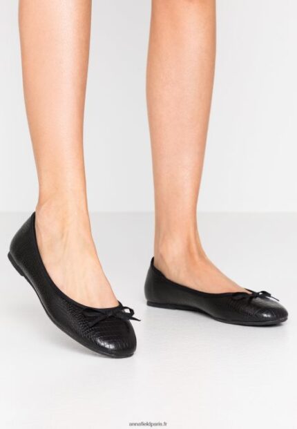 femmes ballerines noires 006BT2132 Anna Field