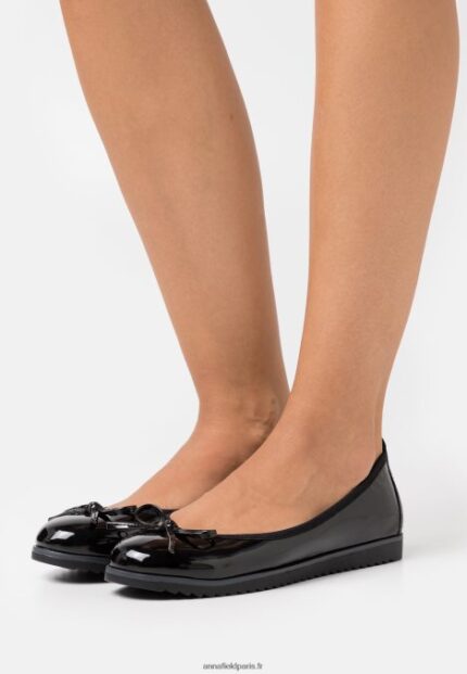 femmes ballerines noires 006BT2137 Anna Field