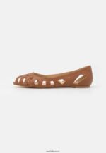 femmes ballerines peeptoe cuir cognac 006BT2125 Anna Field - Image 2