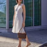 femmes ballerines peeptoe cuir doré 006BT2131 Anna Field