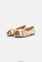 femmes ballerines peeptoe dorées 006BT2103 Anna Field - Image 3
