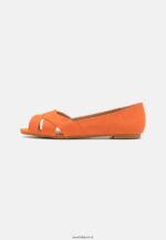 femmes ballerines peeptoe orange 006BT2153 Anna Field - Image 2