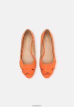 femmes ballerines peeptoe orange 006BT2153 Anna Field - Image 6