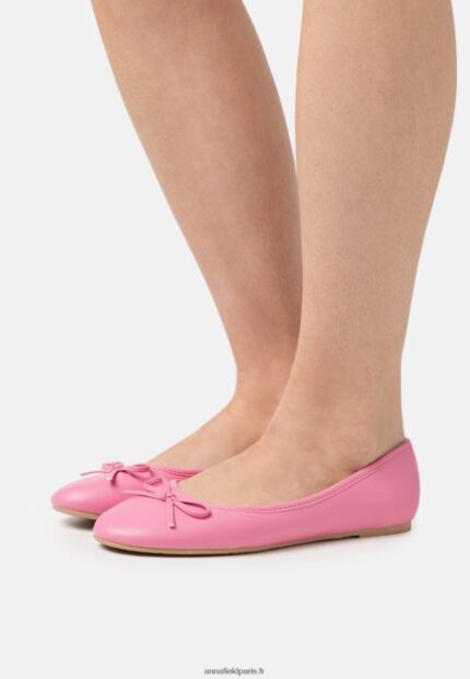 femmes ballerines roses 006BT2114 Anna Field