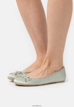 femmes ballerines vertes 006BT2149 Anna Field