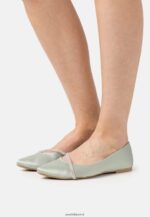 femmes ballerines vertes 006BT2150 Anna Field