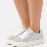 femmes baskets argent 006BT1225 Anna Field