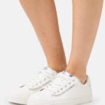 femmes baskets blanc/argent 006BT1208 Anna Field