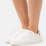 femmes baskets blanc/doré rose 006BT1178 Anna Field