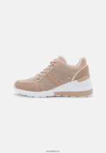 femmes baskets cuir mix beige 006BT1215 Anna Field - Image 2
