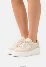femmes baskets en cuir beiges 006BT1217 Anna Field