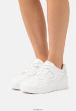 femmes baskets en cuir blanc 006BT1224 Anna Field