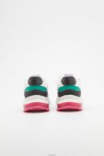 femmes baskets en cuir blanc/multicolore 006BT1214 Anna Field - Image 4