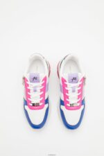 femmes baskets en cuir blanc/multicolore 006BT1214 Anna Field - Image 6