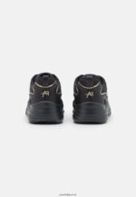 femmes baskets en cuir noir 006BT1203 Anna Field - Image 4