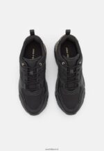 femmes baskets en cuir noir 006BT1203 Anna Field - Image 6