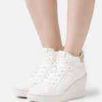 femmes baskets montantes blanc/or 006BT1231 Anna Field