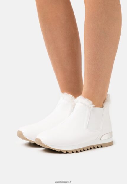 femmes baskets montantes blanches 006BT1236 Anna Field