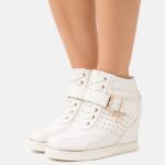femmes baskets montantes blanches 006BT1239 Anna Field