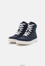 femmes baskets montantes cuir bleu foncé 006BT1237 Anna Field - Image 3