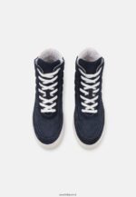 femmes baskets montantes cuir bleu foncé 006BT1237 Anna Field - Image 6
