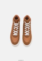femmes baskets montantes cuir cognac 006BT1238 Anna Field - Image 6
