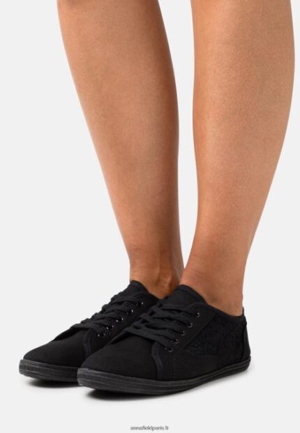 femmes baskets noir 006BT1196 Anna Field