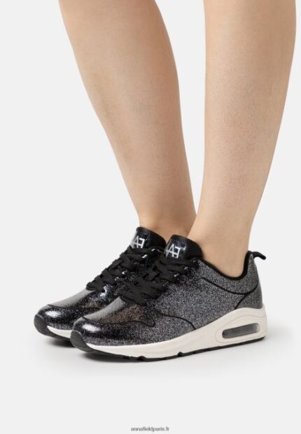 femmes baskets noir 006BT1205 Anna Field