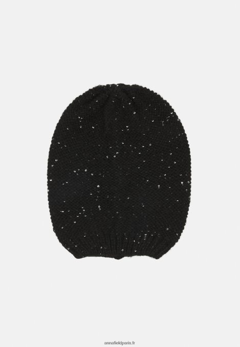femmes_bonnet_noir_006bt2714_anna_field.jpg femmes bonnet noir 006BT2714 Anna Field - Image 1