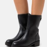 femmes botte d'hiver bottes noir 006BT2206 Anna Field