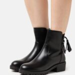 femmes botte d'hiver bottines classiques noir 006BT1919 Anna Field