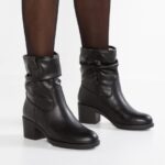 femmes botte d'hiver bottines classiques noir 006BT1992 Anna Field