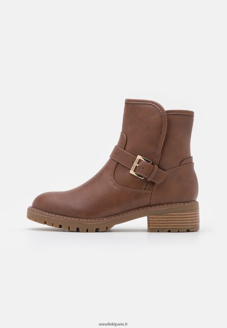 femmes botte d'hiver confort bottines classiques cognac 006BT1998 Anna Field - Image 2