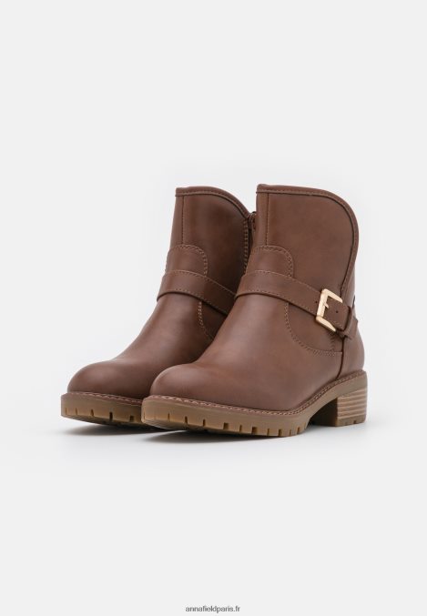 femmes botte d'hiver confort bottines classiques cognac 006BT1998 Anna Field - Image 3