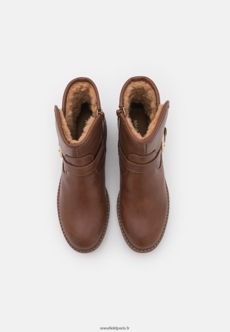 femmes botte d'hiver confort bottines classiques cognac 006BT1998 Anna Field - Image 6