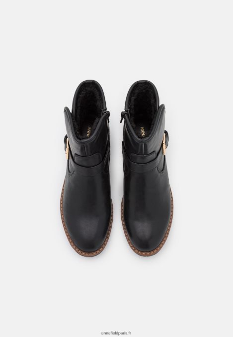 femmes botte d'hiver confort bottines classiques noir 006BT2001 Anna Field - Image 6