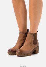 femmes botte d'hiver en cuir bottines marron 006BT2008 Anna Field