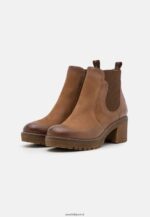 femmes botte d'hiver en cuir bottines marron 006BT2008 Anna Field - Image 3