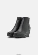femmes botte d'hiver en cuir bottines noir 006BT1993 Anna Field - Image 3