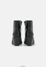femmes botte d'hiver en cuir bottines noir 006BT1993 Anna Field - Image 4