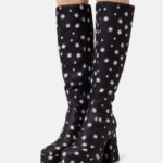 femmes bottes à plateforme noir 006BT2250 Anna Field
