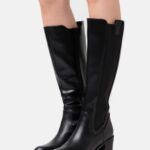 femmes bottes à plateforme noir 006BT2254 Anna Field
