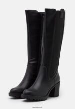 femmes bottes à plateforme noir 006BT2254 Anna Field - Image 3