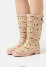 femmes bottes beiges 006BT2271 Anna Field