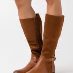 femmes bottes cognac 006BT2190 Anna Field