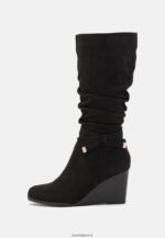 femmes bottes compensées noires 006BT2247 Anna Field - Image 2