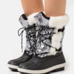 femmes bottes d'hiver argent 006BT2215 Anna Field