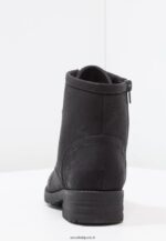 femmes bottes d'hiver bottines à lacets noir 006BT2012 Anna Field - Image 5