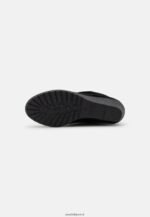 femmes bottes d'hiver en cuir noir 006BT2219 Anna Field - Image 5